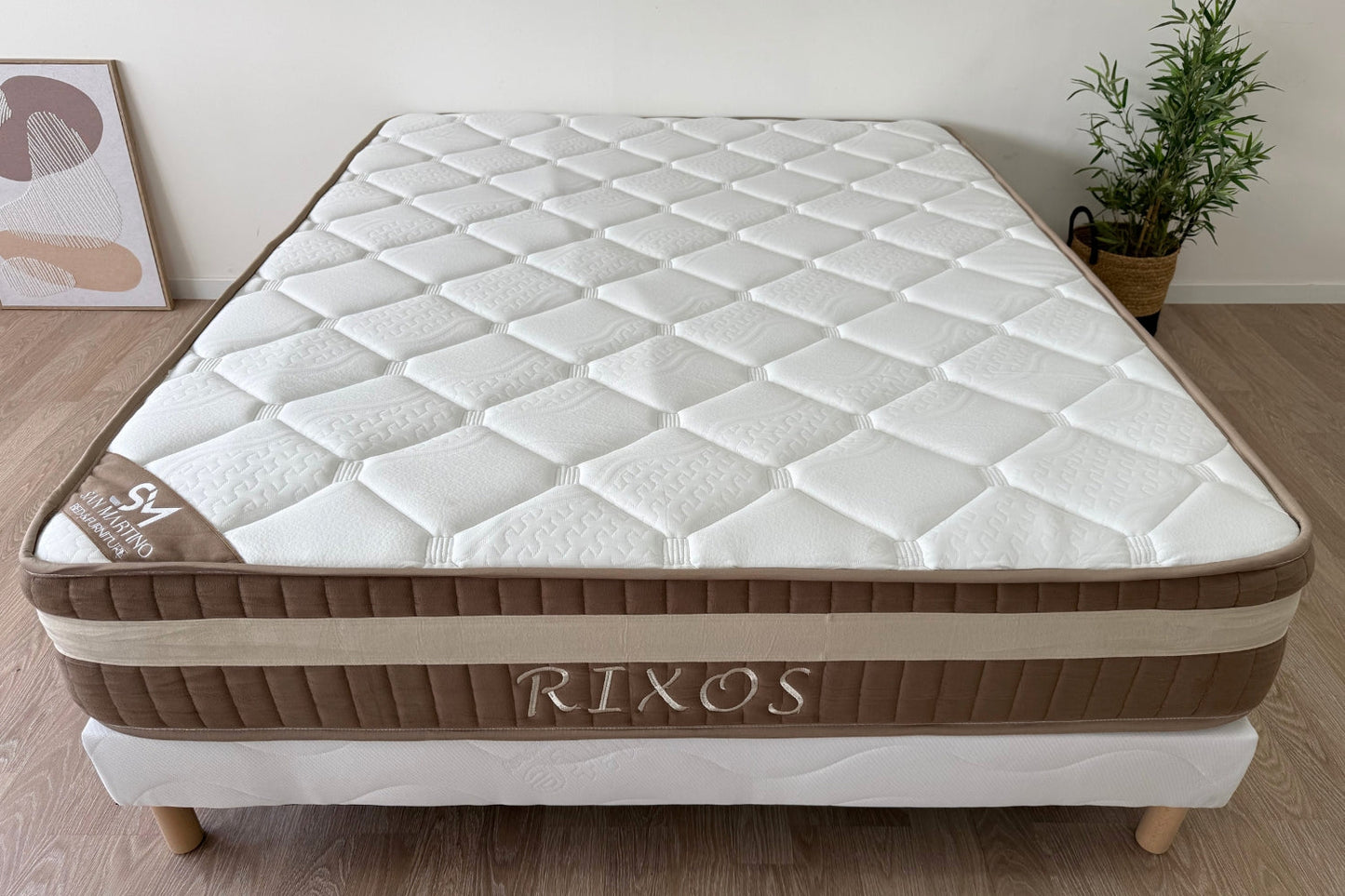 Matelas RIXOS Mousse : 140x190 – 160x200 – 180x200 - Épaisseur 30 cm
