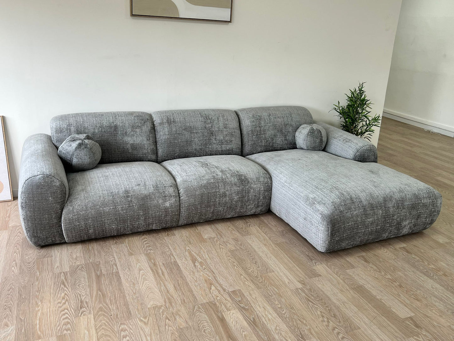 Canapé CLOUD Tissu Marbella Gris