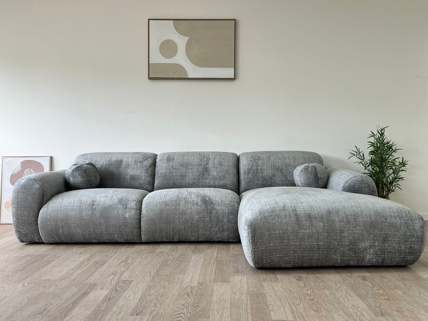 Canapé CLOUD Tissu Marbella Gris