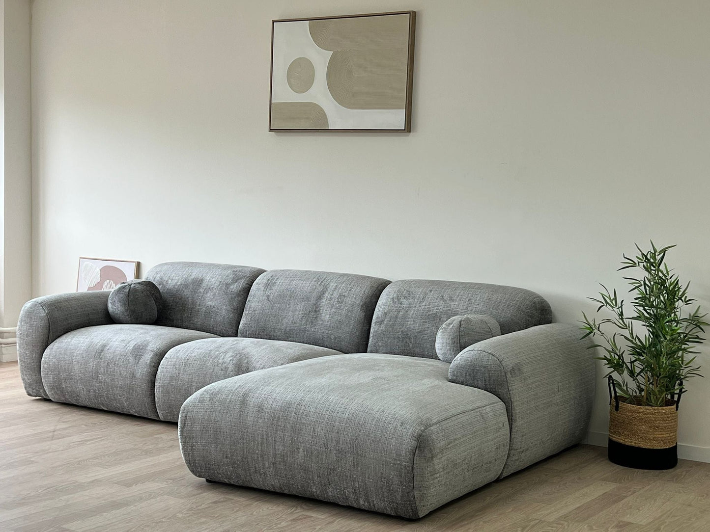 Canapé CLOUD Tissu Marbella Gris